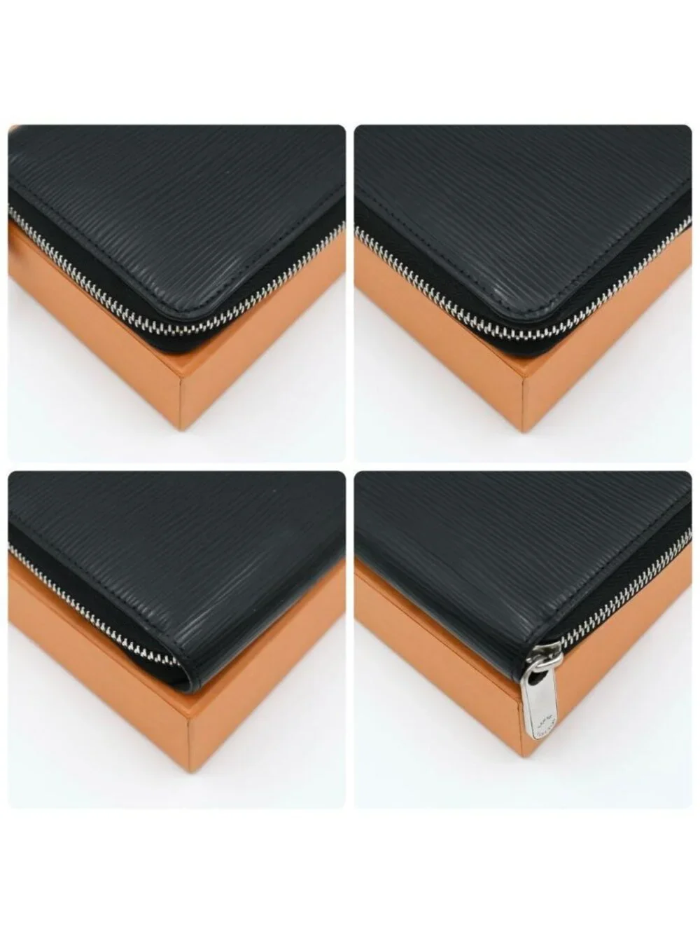 Louis Vuitton New Epi Zippy Wallet Black